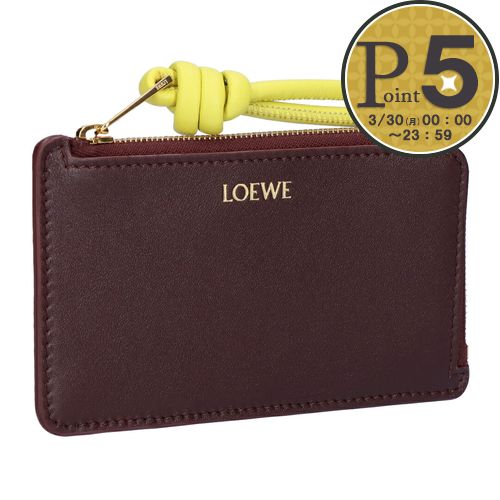楽天市場】LOEWE ロエベ フラグメントケース KNOT COIN CARDHOLDER