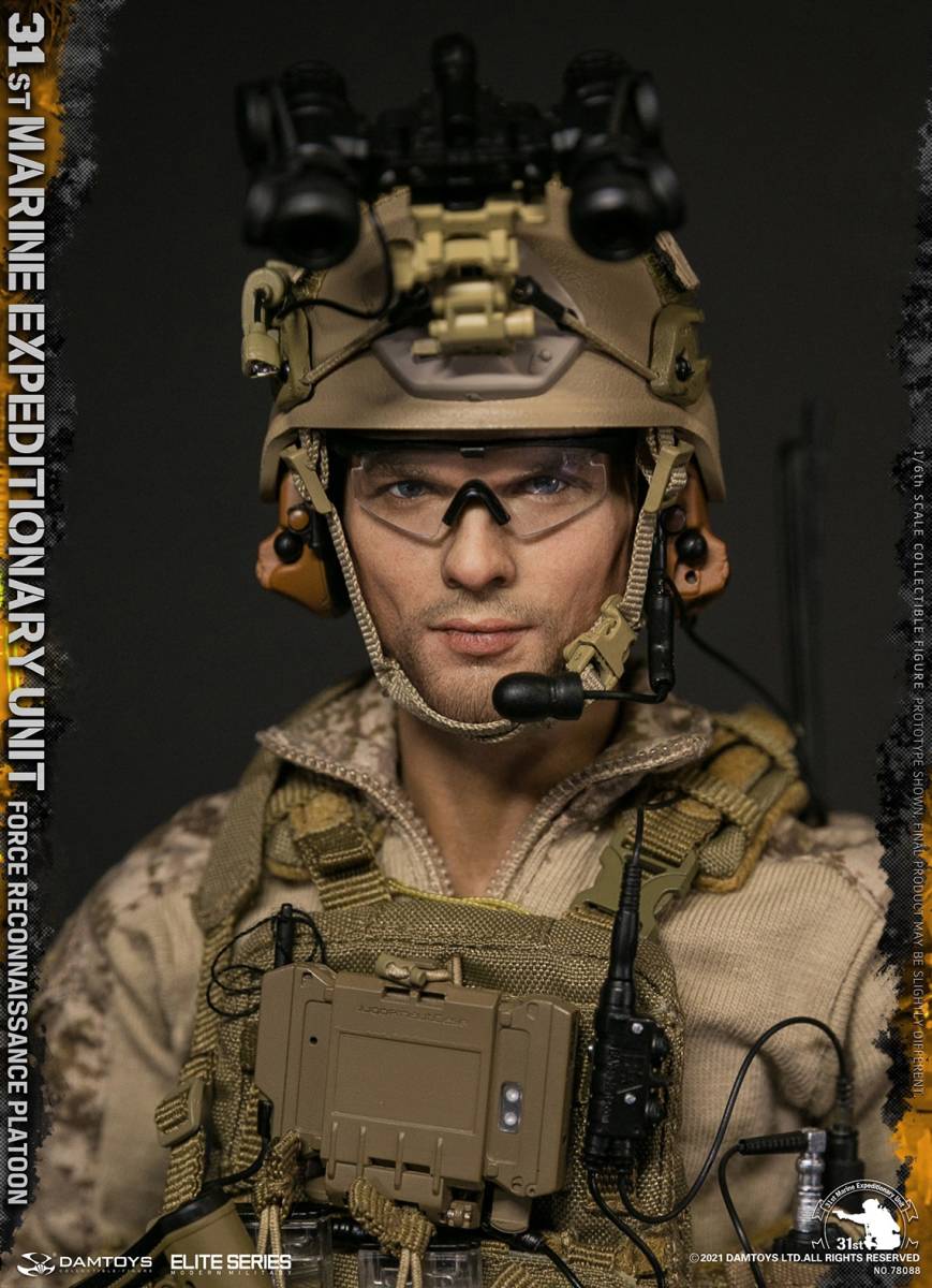 楽天市場】【DAM】No.78055 ELITE SERIES 1/6 MARINE FORCE RECON