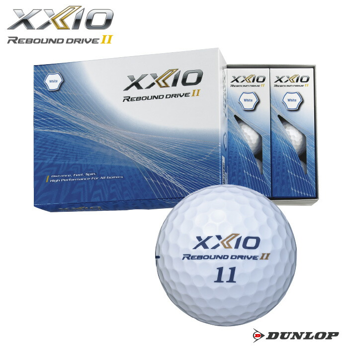 楽天市場】ゴルフボール ゼクシオ リバウンド ドライブII プレミアム