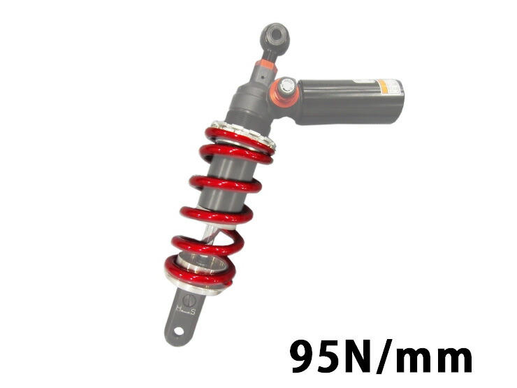 レース専用】CBR250RR SHOWA リヤクッションスプリング 95N/mm【お