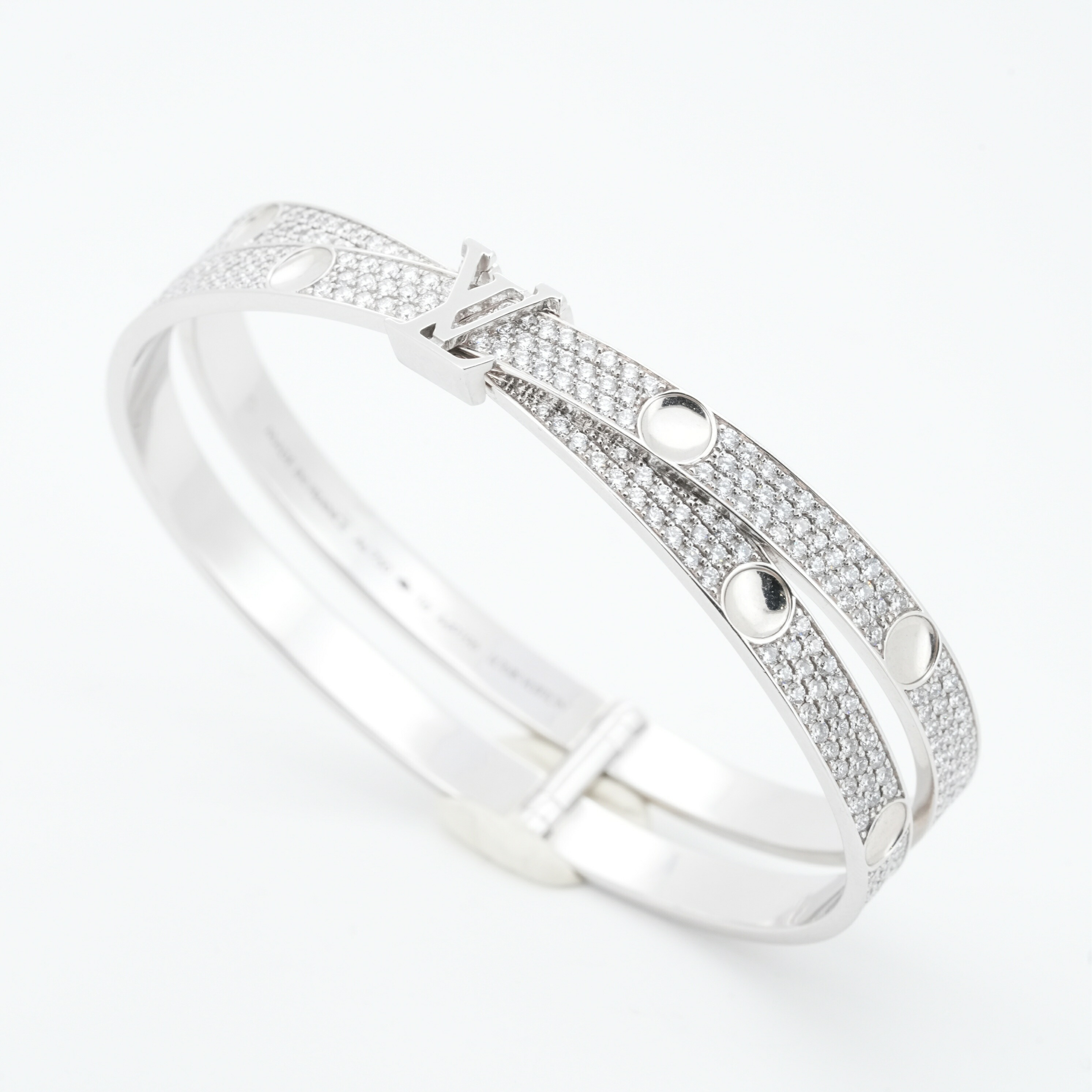 LOUIS VUITTOルイヴィトン ナイトクラバーGM クリア バングル LOUIS