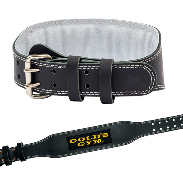 楽天市場】【在庫あり】EXレザーベルト [GOLD'S GYM_G ゴードジムギア