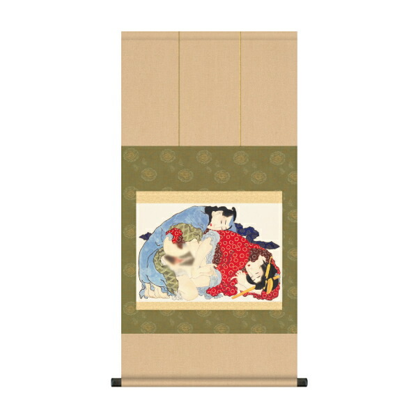 楽天市場】浮世絵秘蔵名品集 【北斎】（巻物）浪千鳥 【上巻・下巻】二