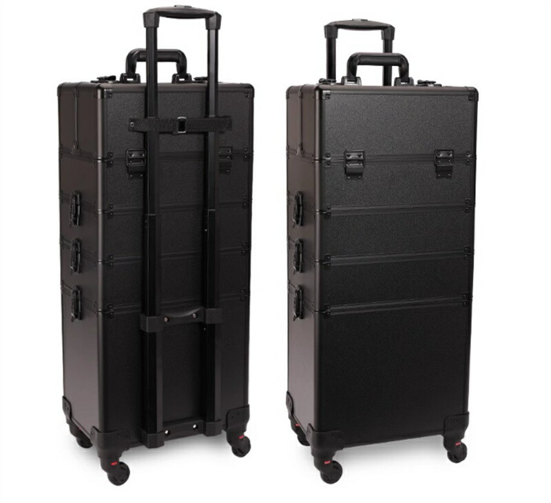 楽天市場】メイクボックス プロ キャリーケース 大容量 メイクキャリー