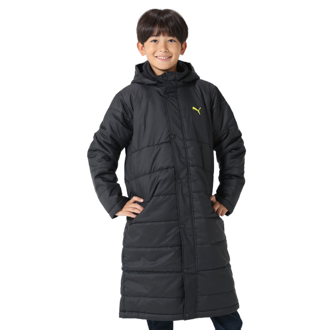 アディダス ベンチコート Mブラック ダウン ロング丈 フーディー