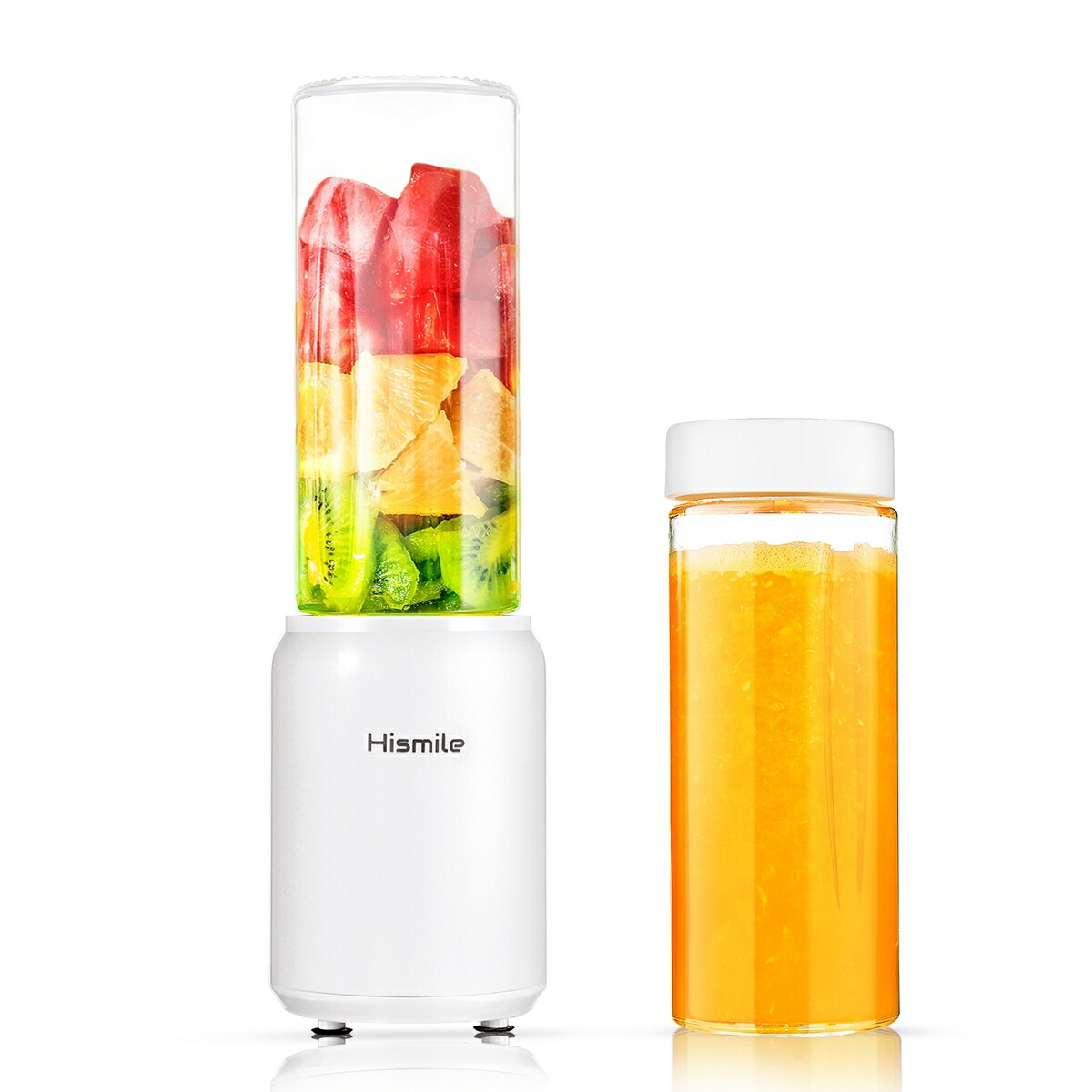 楽天市場】Hismile小型 ミキサー スムージージューサー 氷も砕ける