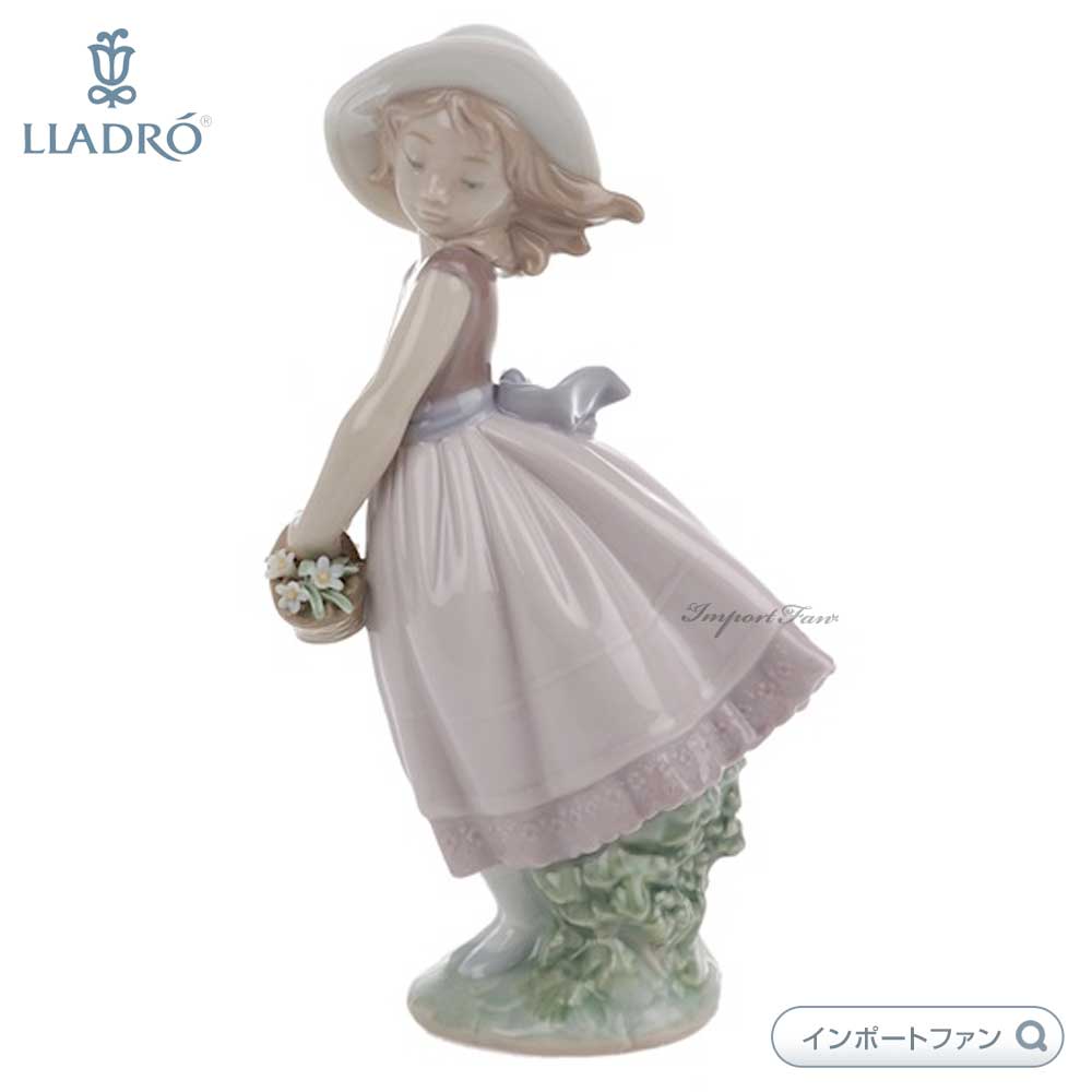 楽天市場】リヤドロ 春を告げる小鳥たち 少女 置物 01006106 LLADRO