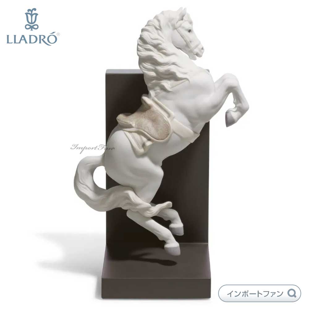 楽天市場】リヤドロ 白い馬の少女 ウマ 干支 置物 01004516 LLADRO