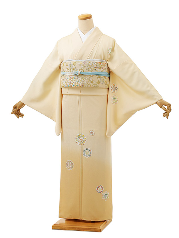 楽天市場】訪問着レンタルt978 ピンク花丸 正絹 新品足袋プレゼント