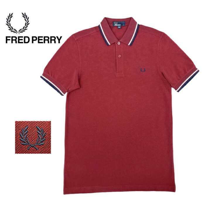 楽天市場】フレッドペリー ポロシャツ FRED PERRY クレープ ピケ