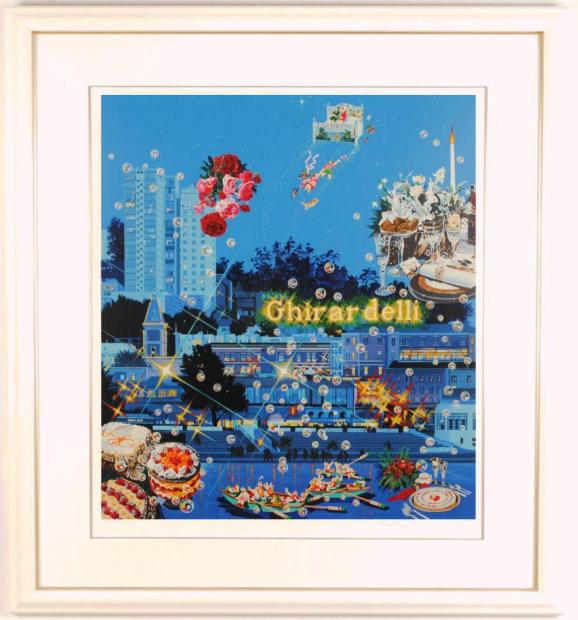 楽天市場】ヒロ・ヤマガタ 星影のステラ インテリア 絵画 パリ 風景画