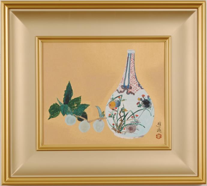 楽天市場】小倉遊亀 梅 花 絵画 静物画 和風 木版画 インテリア