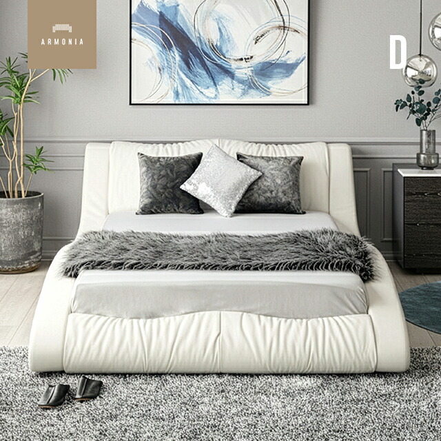 楽天市場】【期間限定特価＊ホワイト34%OFF／ブラック10%OFF】ベッド