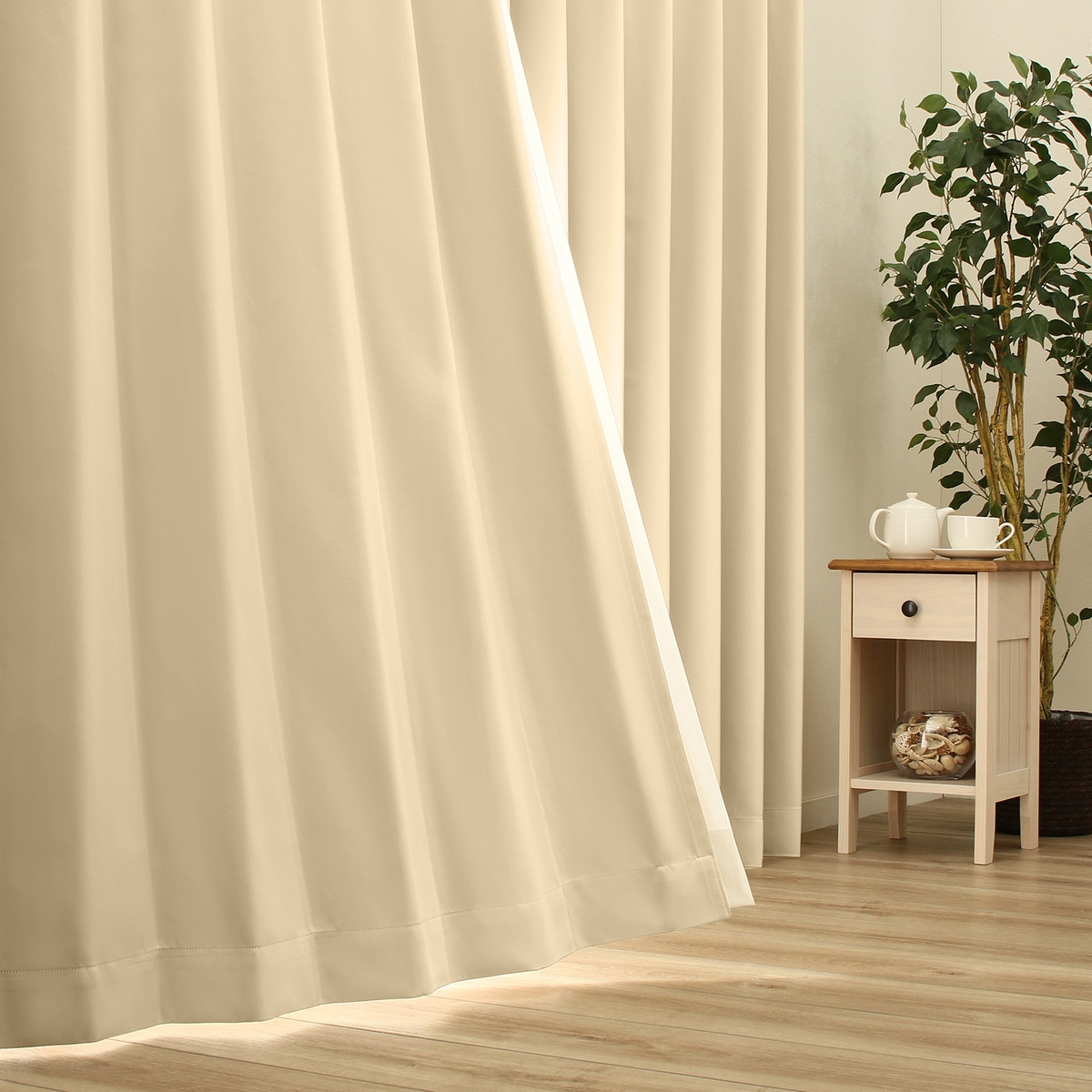 楽天市場】遮光1級・遮熱・防炎・156サイズ・44色カーテン グレー（SGY