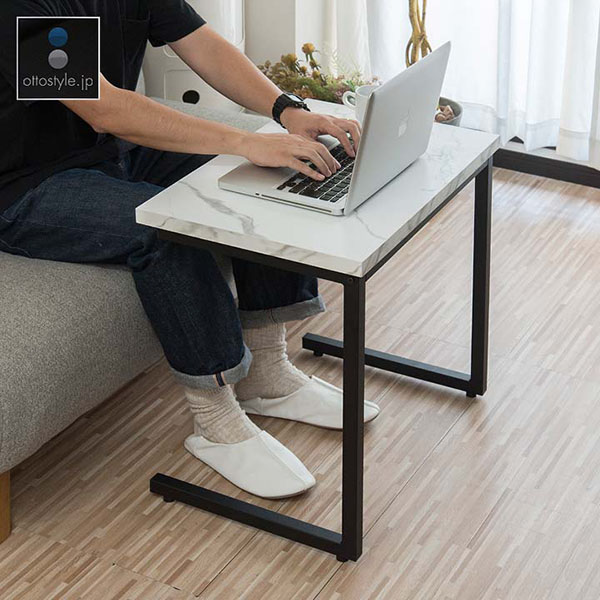 楽天市場】【楽天1位】サイドテーブル ワイド 幅 60cm コの字 テーブル