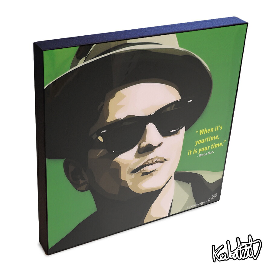 楽天市場】ポップアートフレーム Bob Marley ボブ・マーリー2 KEETATAT