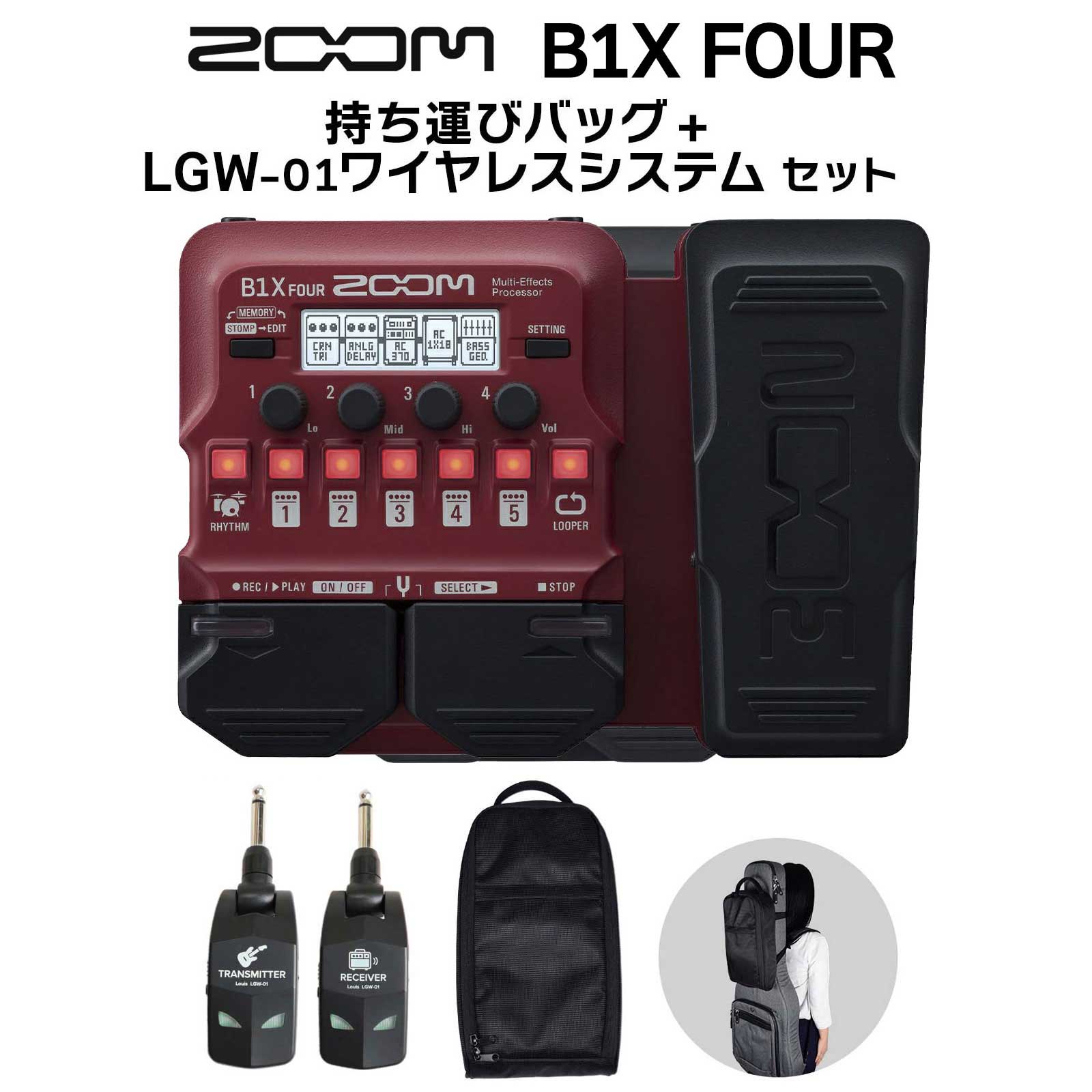 楽天市場】【専用ケース付属！】ZOOM B6 ズーム ベース マルチ