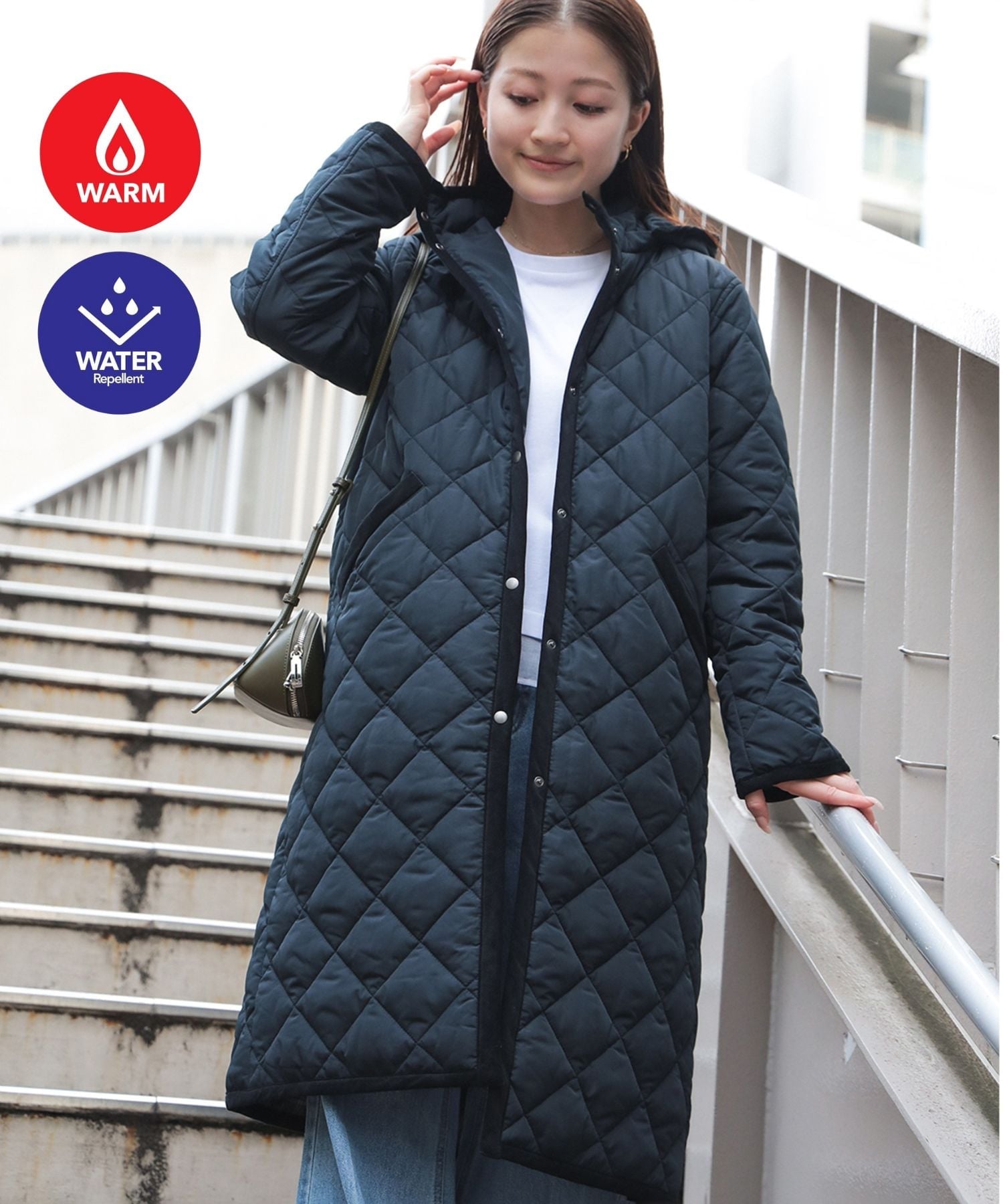 SALE／50%OFF】Mila Owen ビックカラー接結シャギーコート ミラ