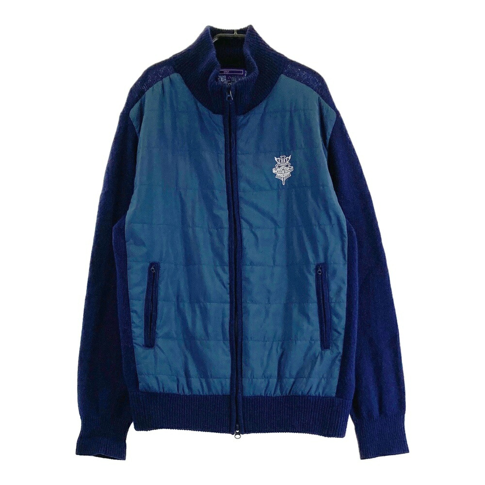 楽天市場】【新品】ビームスゴルフ 中綿ジャケット 黒 ジップロゴ はっ