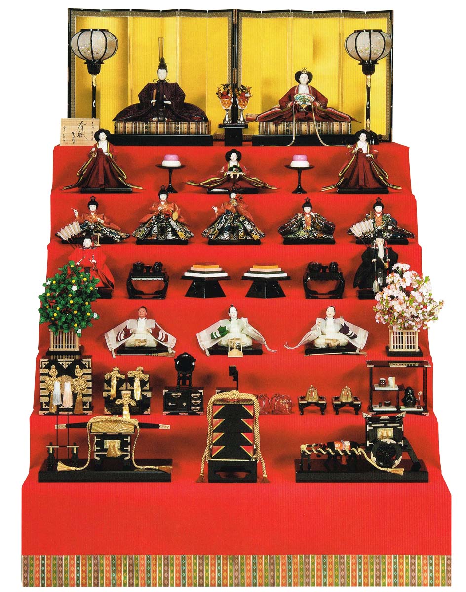 楽天市場】送料無料 平安豊久監製 平安寿峰作 雛人形 衣装着十五人揃い