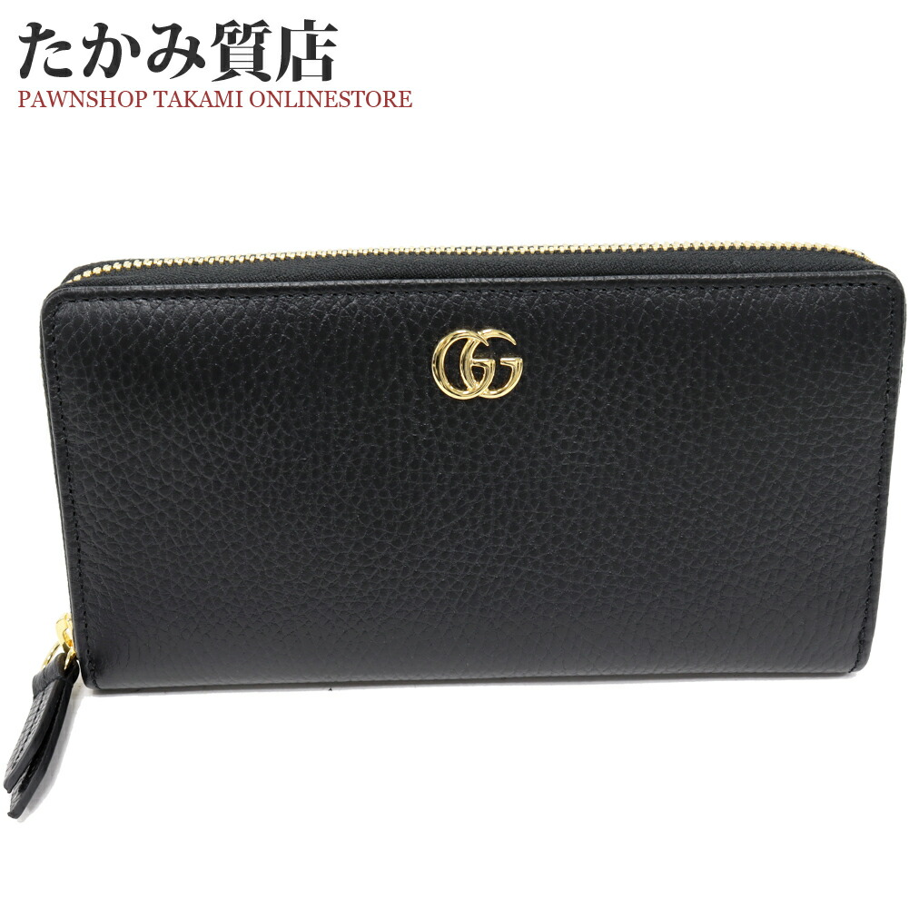 楽天市場】グッチ ラウンドファスナー長財布(小銭入れあり) GG