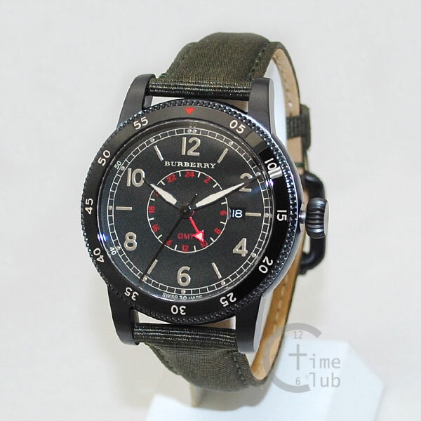 楽天市場】【送料無料】【BURBERRY】バーバリー 腕時計 メンズ GMT