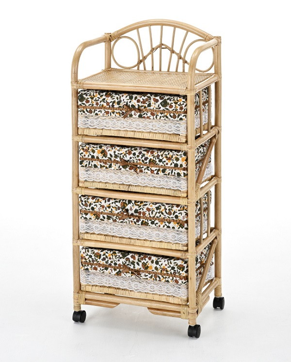 楽天市場】ラタン チェスト アンティーク ランドリーボックス E(引出し