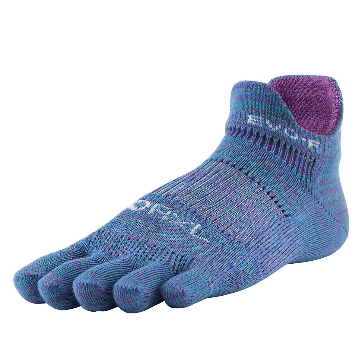 EVO-FSG ランニング グリップ 滑り止め ショート ソックス(5本指