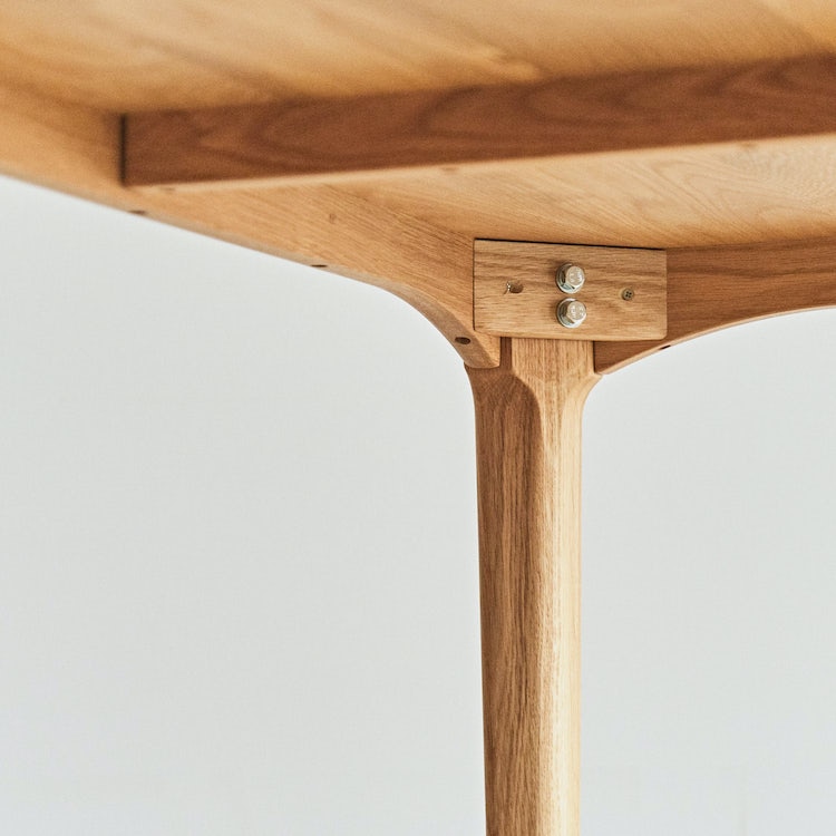 ノース ダイニングテーブル(ウォールナット ) (幅140cm 奥行85cm