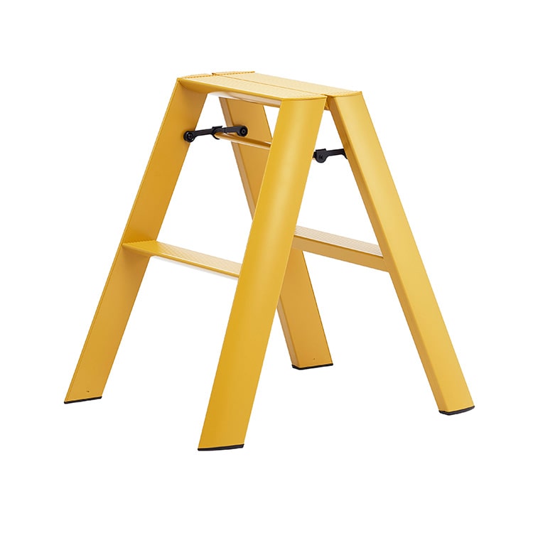 ルカーノ ツーステップ＆スツール(2段) (カラーホワイト