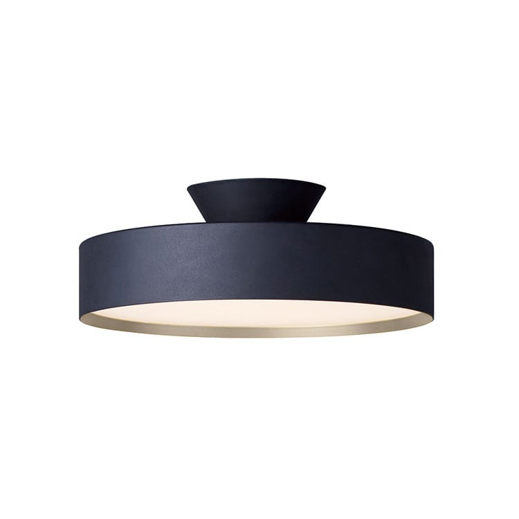 グロー LED シーリングライト (サイズ10～12畳用 カラーブラック