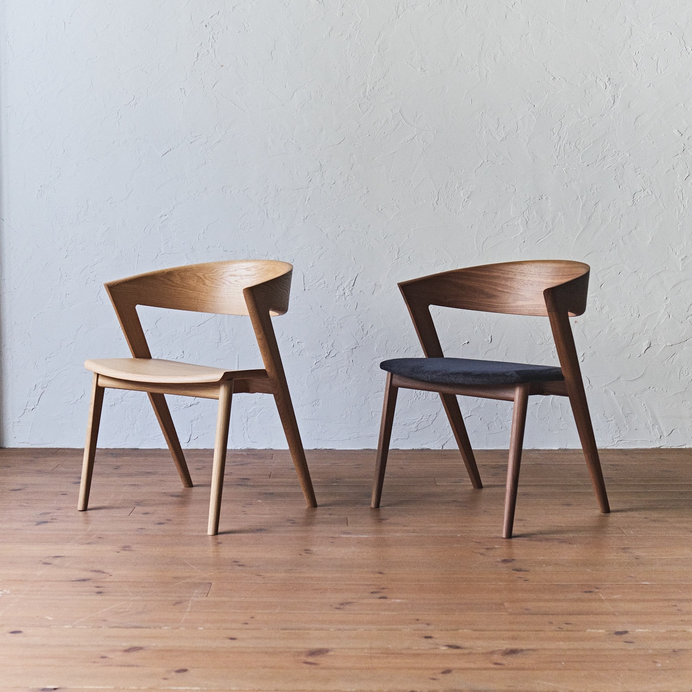 ハープ セミアームチェア(板座) | リグナ通常品 | おしゃれな家具通販