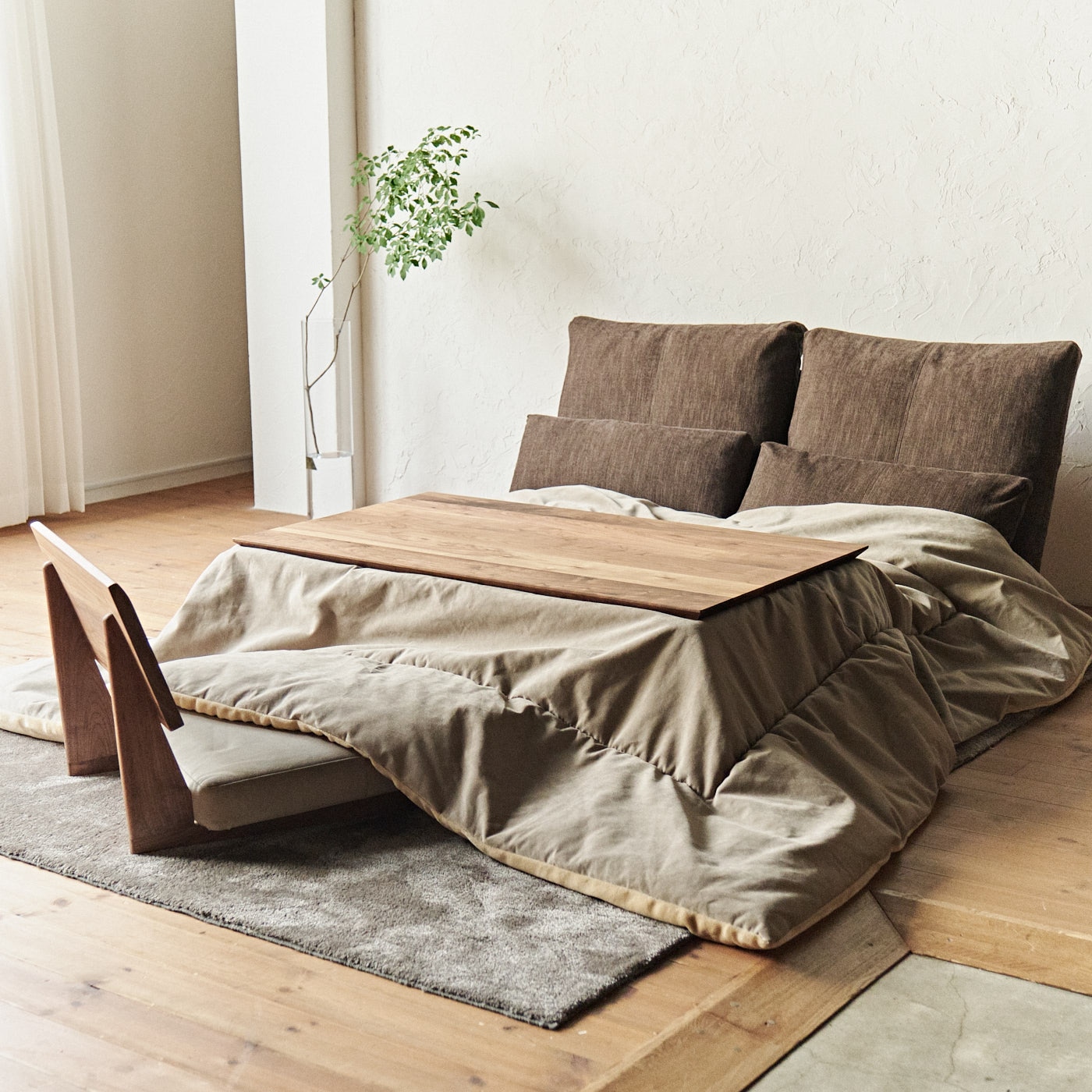 ガムザ コタツ布団 (サイズ220 × 200cm 張地トープ) | フォリヴォラ