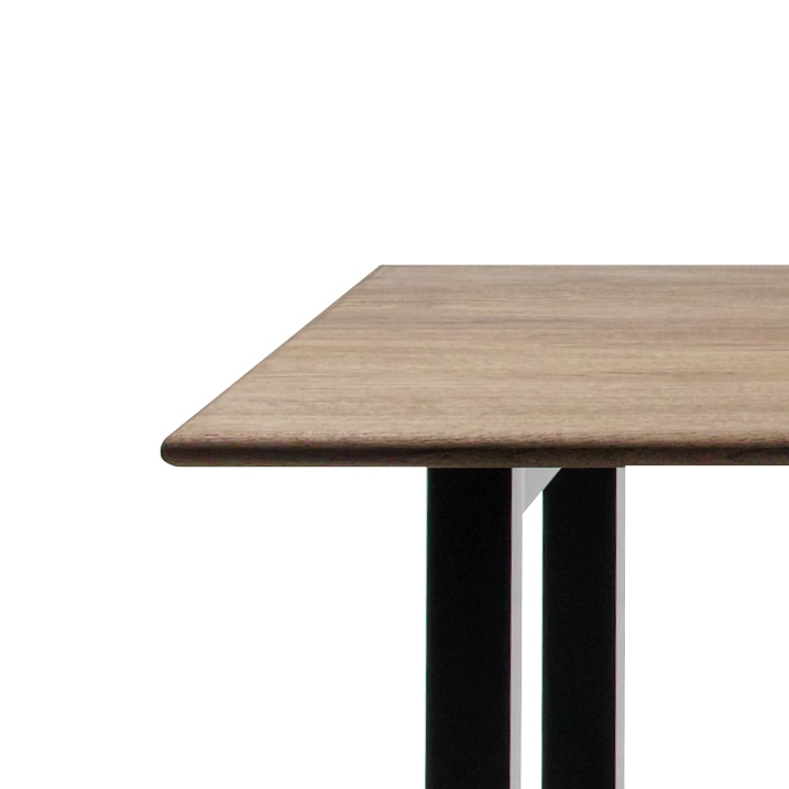 ワイルドウッド ダイニングテーブル(ウォールナット) (幅200cm 奥行