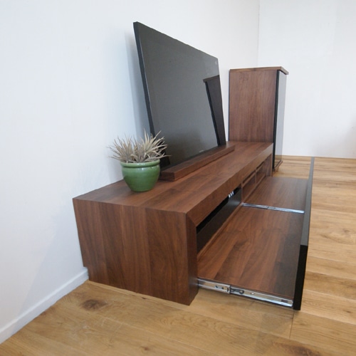 ショコラ テレビボード（ウォールナット） | ヒラシマ(HIRASHIMA