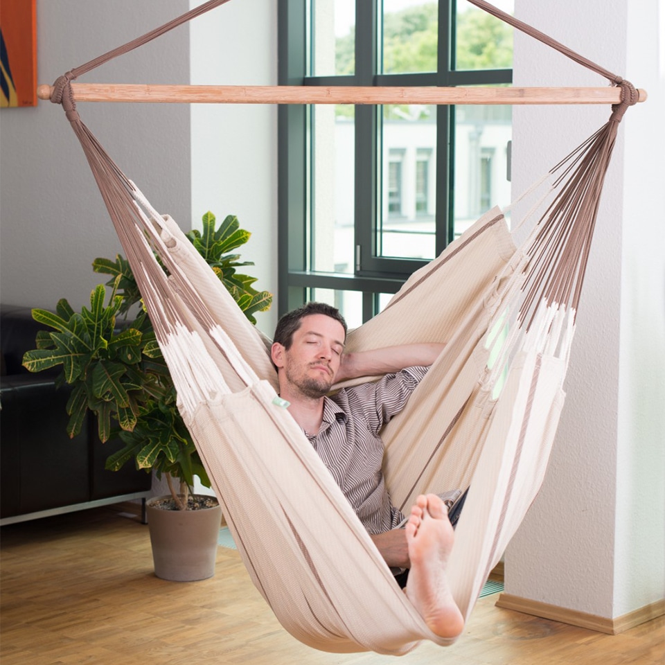 ハバナ ハンモックチェア(キングサイズ) (カラーブルーゼブラ