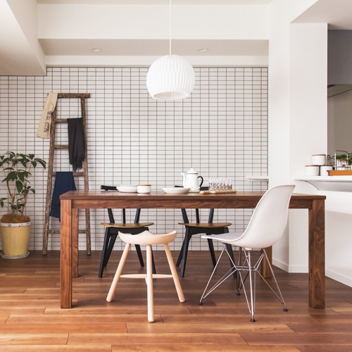 モリス ダイニングテーブル(ウォールナット材) | シキファニチア(SIKI