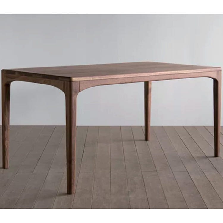 ノース ダイニングテーブル(ウォールナット ) (幅140cm 奥行85cm