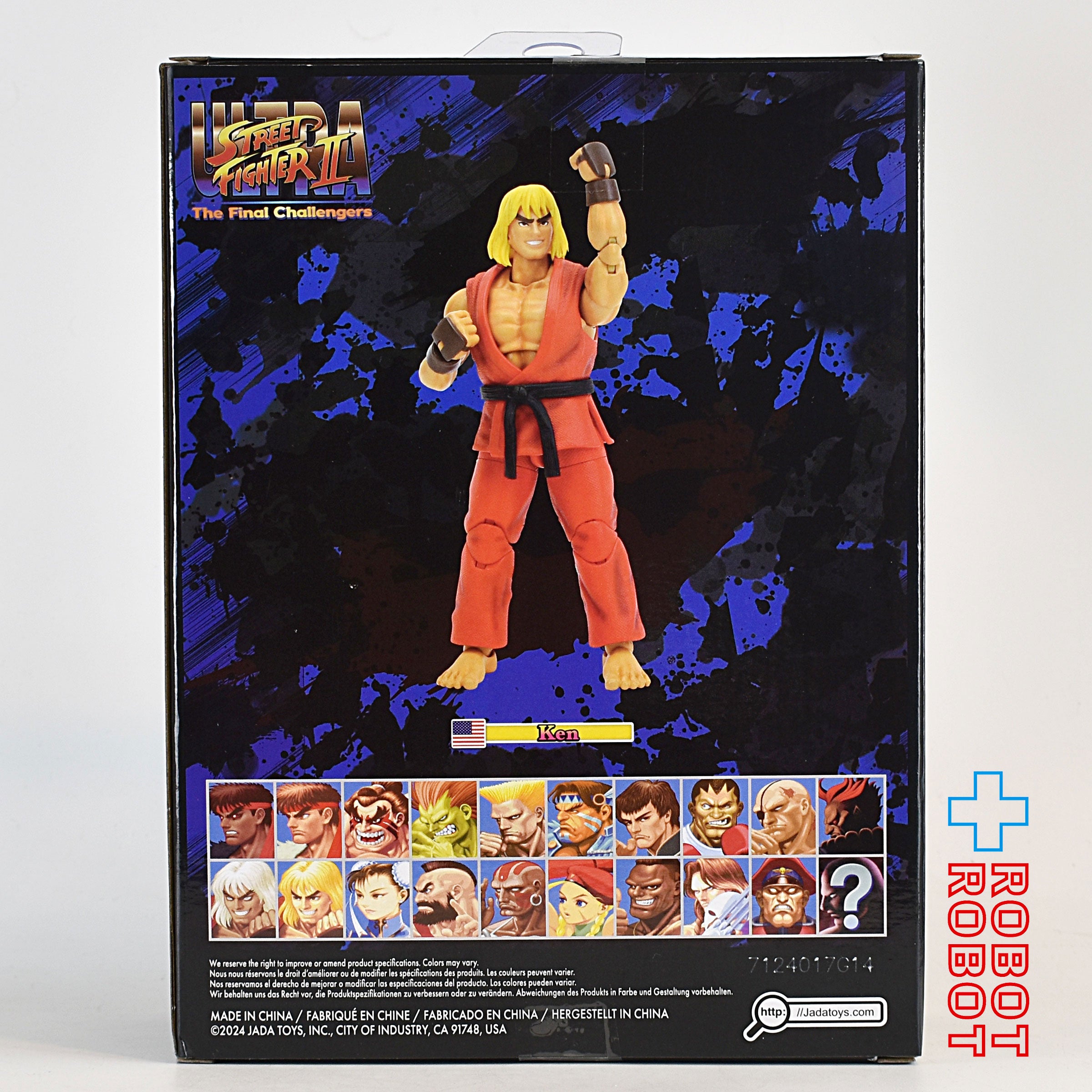 JADA TOYS ウルトラストリートファイターⅡ ケン 6インチ アクション