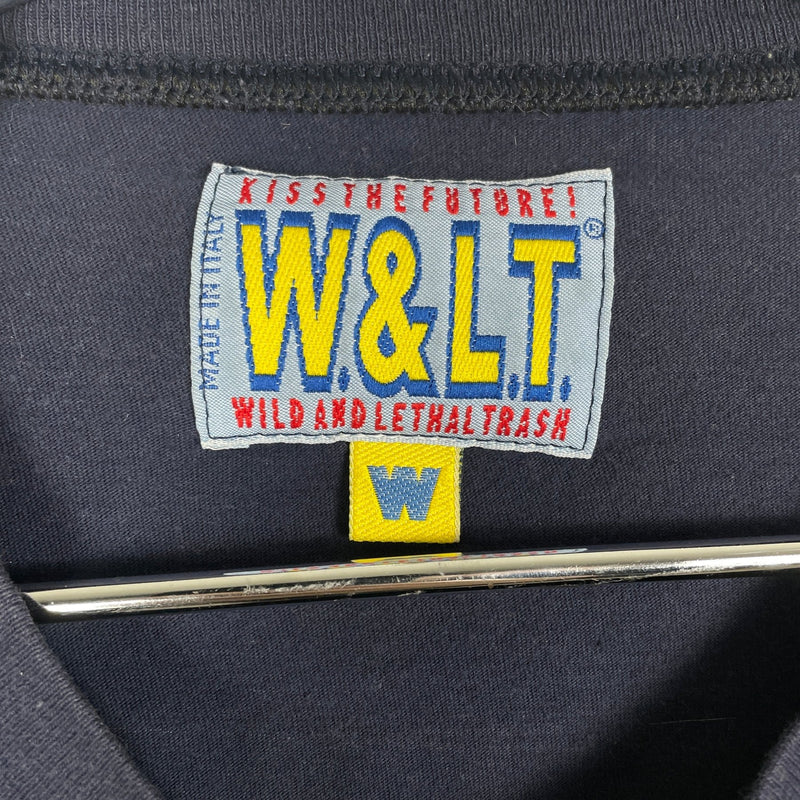 00s Walter Van Beirendonck Wild & Lethal Trash Stamp Print T-shirt