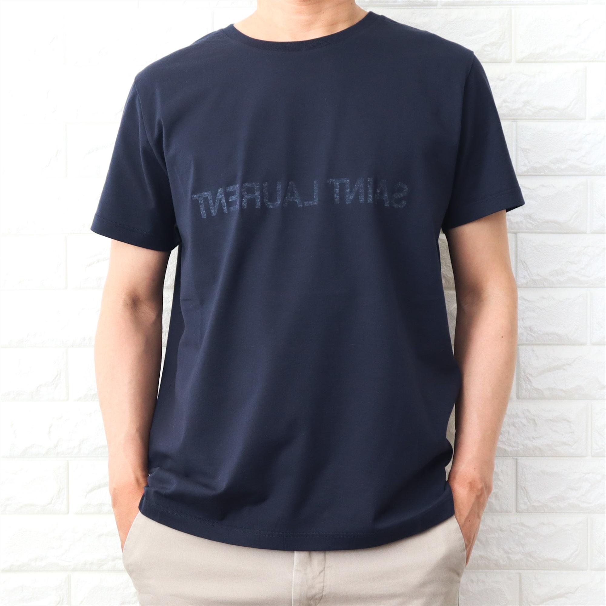 SAINT LAURENT 【並行輸入品】サンローラン 半袖 Tシャツ メンズ