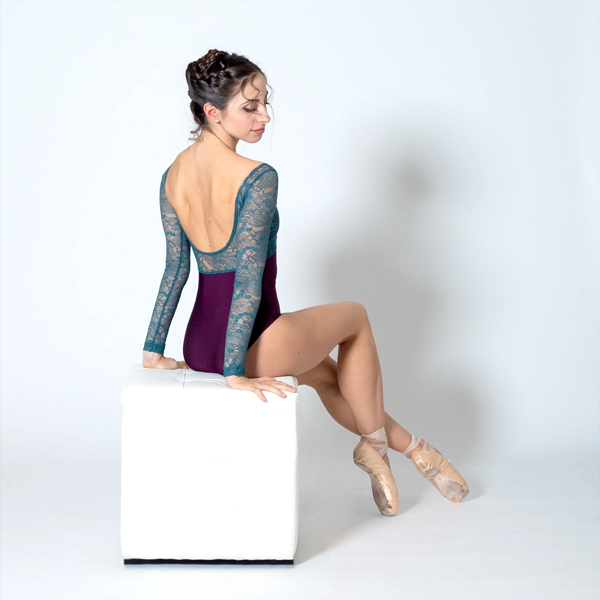 デラロミラノ バレエ レオタード 大人 長袖 DellaLoMILANO Tersicore