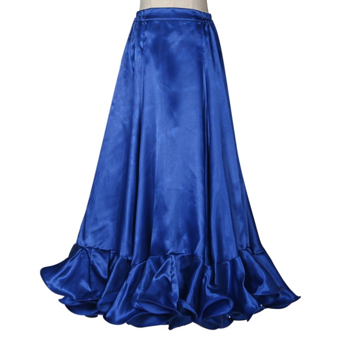 フラメンコ衣装 ペチコート【パープル 紫 】 スカート ダンス衣装