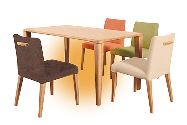 暖房ヒーター付 ステルス 4本脚 1400 テーブルのみ : 大川家具 MOKU