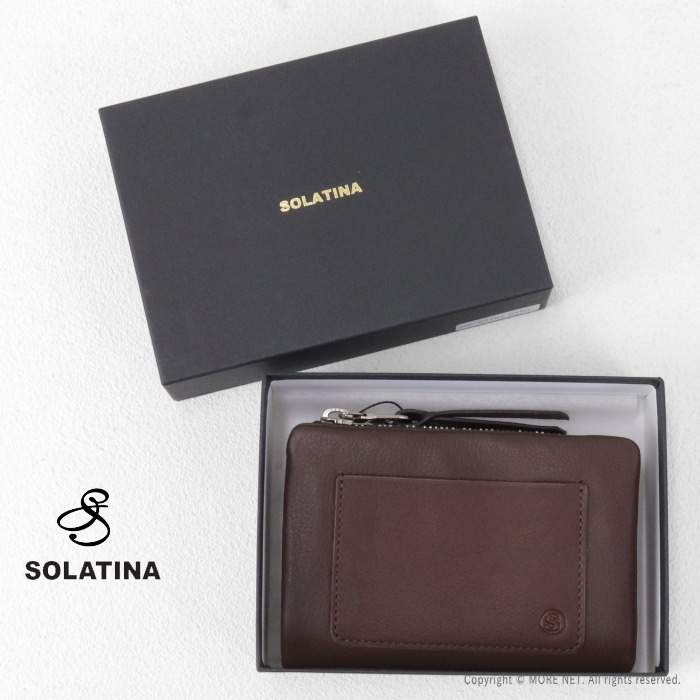 SOLATINA（ソラチナ） カーフレザー2つ折りミドルウォレット SW-60101