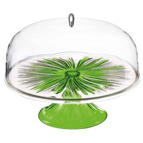 グッチーニ（guzzini） ケーキスタンド＆ドーム S 27cm IRIS おしゃれ