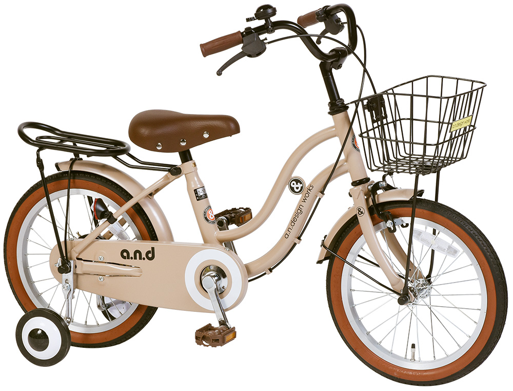 a.n.design-works 自転車 子供 16インチ 女 男 おしゃれ キッズ 身長