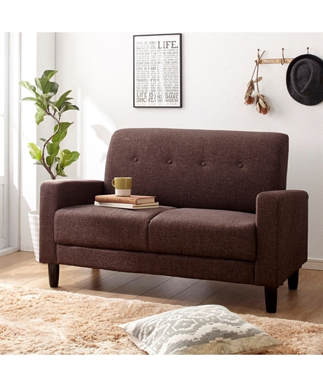 ニッセン（nissen） ソファ ソファー 2人掛け コンパクト ソファ