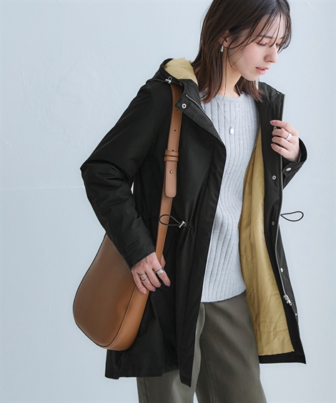 ニッセン（nissen） コート レディース 蓄熱サーモプラスモッズ 防風