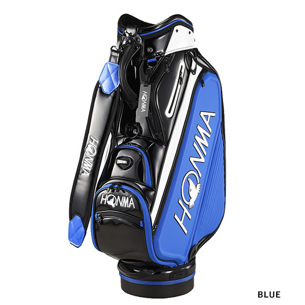 HONMA キャディバッグ 青色 カバー付き HONMA キャディバッグ 青色